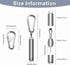 specheer 2 1 Reset SIM Card Removal Tool - SIM Ejector Pin with Cleaning Brush and Small Carabiner Clip - in EDC Eject