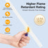 Delamu 157in 1 W0.55 H0.4in, Cord Covers for Wires on Wall, Cord Hider for Cord, Paintable Cable Hider, Cable