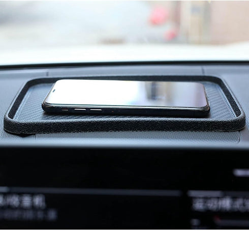 NOENNULL Mobile Phone Holder Mat Dashboard Anti Slip Mat Silicone Anti Skid Car Dash Cell Phone Holder Pad Tray
