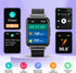 Spade & Co Health Smartwatch 2 - Fitness Tracker with Body Temperature, Blood Oxygen, Heart Rate Monitoring, Sleep