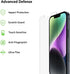 Belkin iPhone 14 Pro Tempered Glass Screen Protector (2-pack) - 9H Hardness, Easy Alignment Guide, Case Compatible.