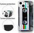 Case for iPhone 13, Matte Finish Heavy Duty Soft Back Cover with Reinforced Corners, Retro Cassette Tape Design