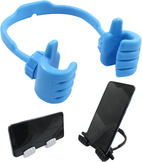 verkelly 3 Pack Thumbs Up Phone Stand Holder, Adjustable Cell Phone Holder Plastic Tablet Stand for All Smart Devices