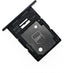 Sim Card Tray SD Card Holder Replacement for Samsung Galaxy A15 (5G) SM-A156U A156U1 A156B A156 - Blue Black