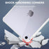 Clear Case for iPad Mini 7 A17 Pro/Mini 6 with Pencil Holder, Ultra Slim, Lightweight, Soft TPU Back Cover
