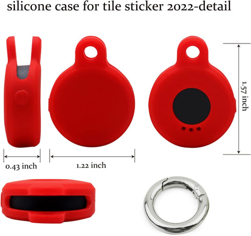 Key Finder Case Cover for Tile Sticker 2022, Pink Mint Green, Dog Collar Item Finder Tag Holder, Birthday Party Supplies