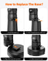 BANGMANG 2 1 17 16,15, 14, 13 12 in Magnetic Phone Holder Desk Mount, Cell Phone Clamp Clip for Pole Desk, Magnetic