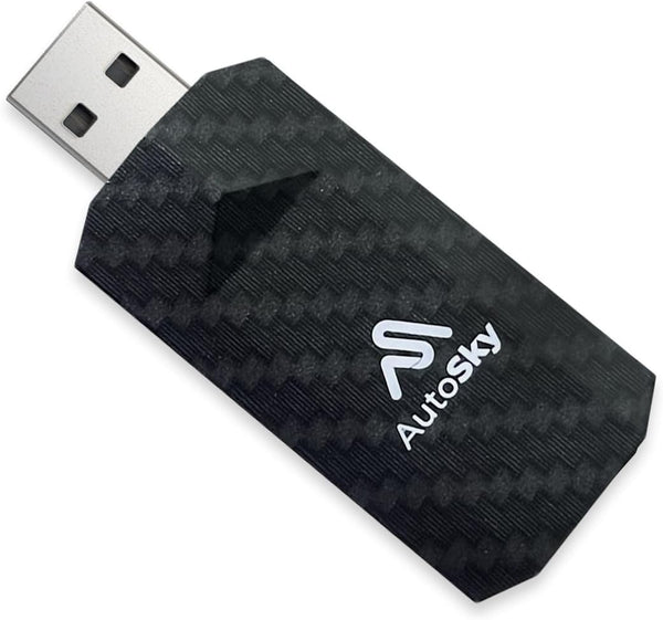 Wireless CarPlay Adapter 2023 Pro Slim Edition - Smallest Newest and Fastest Wireless CarPlay Adapter - AutoSky