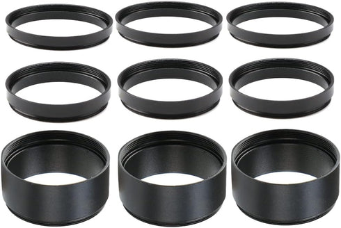 Telescope T2-Extension Tube Kit for SLR Cameras and Eyepieces, Length 5mm x3; 7mm x3; 15mm x3