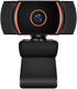 Generic 1080p 360 ZHY1566 HD Webcam with Built-in Microphone - Rotation Pan & Tilt - Attachable Desktop Cam Perfect