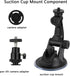 Suction Cup Mount for Blink Outdoor 4, Blink Outdoor 3rd Gen, Blink Mini, No Tools, 2 Pack