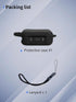 UYRUREL P41i Case for soundcore Active Noise Cancelling Earbuds,Premium Silicone Shockproof Protection Skin Touch