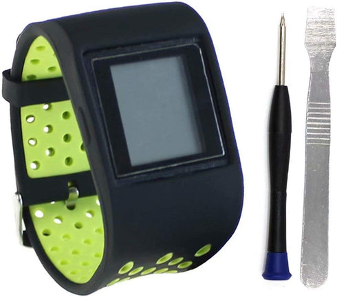 Replacement Double Color Silicone Bands for Fitbit Surge Watch, Fitness Tracker Watch Band Accessories