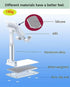 Cell Phone Stand for Desk, Anti-Slip Phone Holder Compatible with iPhone 15 14 13 12 Mini 11 Pro Xs Max XR X (White)