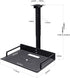 Universal Ceiling Mount with Tray, Adjustable 11.4-22 inches, No Hole Installation, Aluminum Alloy, for Projector/Camera