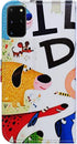 Case for Samsung Galaxy S20 Plus - Colorful Cute Dogs Leather Flip Phone Wallet Cover with Card Slot Holder Kickstand