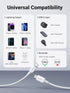 UGREEN 3FT USB C to Lightning Cable - MFi Certified PD Fast Charging for iPhone 14/13/12/11, MacBook, iPad, AirPods Pro.