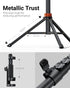 Vimose 66" Phone Tripod, Tripod for iPhone with Remote & Phone Stand, Extendable Cell Phone Tripod for Video Recording