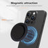 FENNIDICE 12/13/14/15/16/17 Transparent Magnetic Phone Grip Compatible with MagSafe, Expanding Kickstand, Compatible