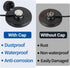 Arridioter 90mm PL259 16.4FT/5 NMO Antenna Mount Magnetic Base with Male Connector, Meters Coaxial Cable, Dust Cover