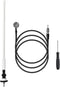 Anina 16 Inch Marine Trailer RV Radio Antenna Rubber Flexible Aerial Mast for