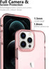 ArtsEvo Designed Case for iPhone 14 Pro Max, 6.6ft Drop Protection, Full Body Screen Camera Protective Case, Pink