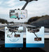 360° Rotatable Smart Phone Holder, Adjustable Telescopic Mount Bracket for Car Rearview Mirror