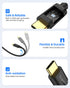 SUNGUY Android Auto USB C Cable 1FT, 10Gbps Short USB A to USB C 3.1 Gen 2 Data Transfer Cable Fast Charging for iPhone