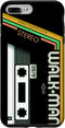 iPhone 7 Plus/8 Plus Vintage Walkman Retro Music Cassette Case, 80s 90s Style