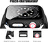 14 Pack Case with Tempered Glass Screen Protector for Apple Watch 38mm Series 3/2/1, Slim Guard Bumper Cover