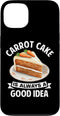 Carrot Cake Lover Dessert Pastry Designs Dessert Carrot Cake Design for a Carrot Cake Eeater Case for iPhone