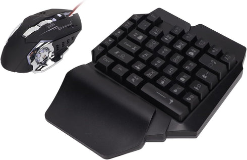 Gaming Keyboard and Mouse Converter, Bluetooth 5.0 Mobile Game Set, Adjustable Fast Charging, Long Battery Life,