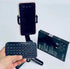 Bluetooth 3.0 Keyboard, Rechargeable Mini Slim Travel Size Wireless Pocket Keypad for PC, Notebook, Tablets, Smartphones