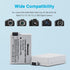 Hisewen LP-E8 2-Pack T2i, T3i, T4i, T5i, 550D, 600D, 650D, 700D, X4, X5, X6 Battery and Dual USB Charger Compatible