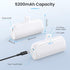 Mini Portable Charger Power Bank for iPhone, 5200mAh Ultra-Compact PD Fast Charging Battery Pack, Compatible