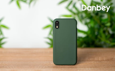 iPhone XR Case, Matte Shockproof Drop Protection, Slim Minimalist Cover, Forest Green, 6.1 Inches - Dark Green