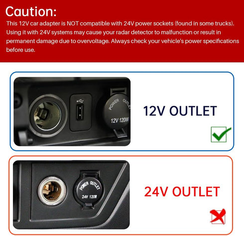 FouceClaus 12V Car Charger Adapter for Portable DVD Player, Replacement Car Cigarette Cord for RCA, Philips, DBPOWER,
