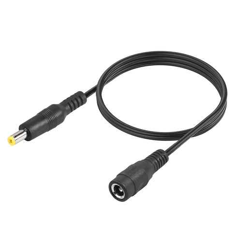YACSEJAO DC Power Extension Cable 5.5mm x 2.1mm Male to Female Power Cord
