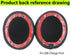 Replacement Ear Pads for Beats by Dr.Dre Studio 2.0 B0500 B0501 Wireless/Wired Studio 3.0 Headphones (Black)