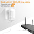 PAUTIX 24V DC Power Supply Adapter 2A 48W AC to DC Converter with 5.5 x 2.1mm US Plug for LED Strip, CCTV
