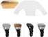 Universal Camera Speedlite Flash Softbox Diffuser Kit, 3 in 1 Light Diffuser with Silver Gold White Reflector