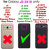ELISORLI Rugged Thin Case for Samsung Galaxy J3 Orbit J 3 Star 2018, Anti-Slip Rubber TPU Mobile Cover - Black