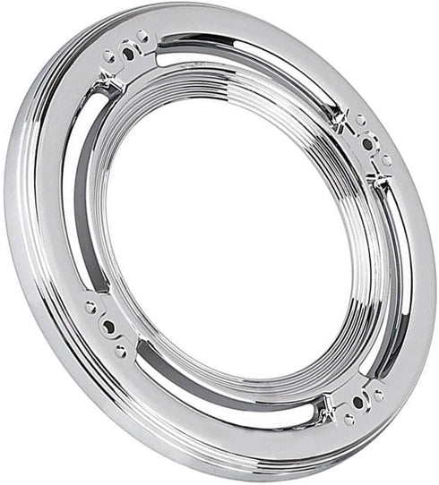 MASO Motorcycle Rear Speaker Accents Cover, Chrome Silver ABS Trim for Harley Electra Street Road Glide Trikes