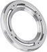 MASO Motorcycle Rear Speaker Accents Cover, Chrome Silver ABS Trim for Harley Electra Street Road Glide Trikes