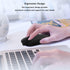 Wireless Bluetooth Mouse for iPad, iPhone, MacBook, Android, Dual-Mode Rechargeable Mice for Windows Laptop PC