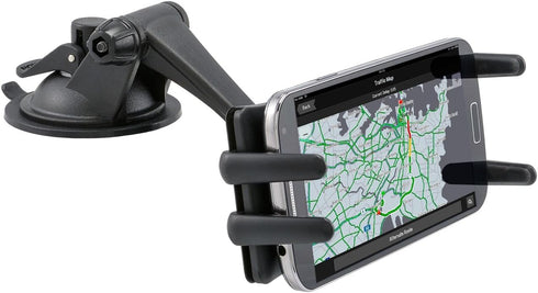 Arkon Windshield Dash Phone Car Mount for iPhone XS Max XS XR X 8 Galaxy Note 9 S10 S9 Retail Black