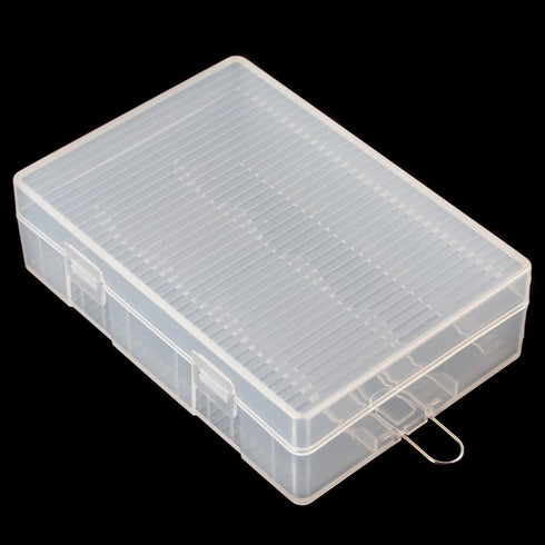 OriGlam Hard Plastic Battery Organizer, Storage Case for 4 x 26650 Batteries