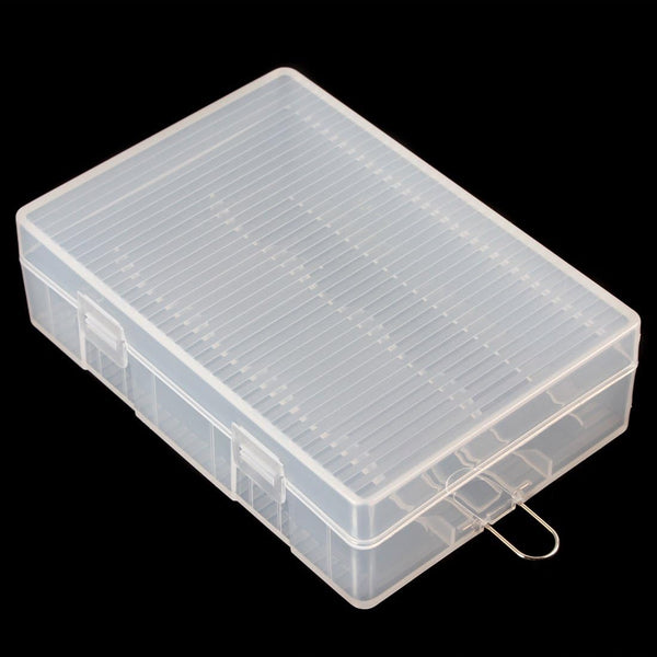 OriGlam Hard Plastic Battery Organizer, Storage Case for 4 x 26650 Batteries