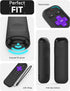 Silicone Remote Cover for Roku Streaming Stick (2017)/(2018), Shockproof Protective Case with Remote Loop