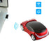 2.4GHz Wireless Mouse Cool 3D Sport Car Shape Ergonomic Optical Mice with USB Receiver for PC Laptop Computer Women Small Hands (Red)